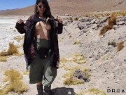 Fucking in Public on first day at Bolivia Porn Vlog 4 - Amateur Dread Hot