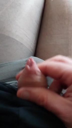 Sissy Clit Cums Into Her Tights