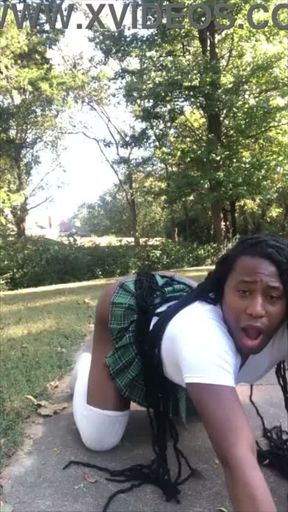 All Out & Public With My Ass & Dick Out.