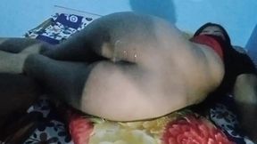 Indian girl fucks ass alone at night with her brother-in-law.