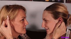 Lesbian Ear Pulling - 4K MP4