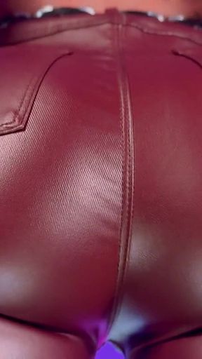 Booty Talk #3- Ebony Femdom Goddess Rosie Reed Ass Worship Mental Domination Tease and Denial Leather Pants