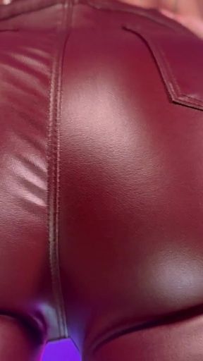 Booty Talk #3- Ebony Femdom Goddess Rosie Reed Ass Worship Mental Domination Tease and Denial Leather Pants