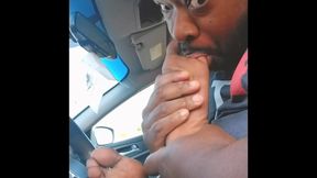 Grand Rising Car Session: Nothing Like Having Andrea's Size 8 Feet For Breakfast