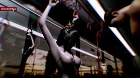 Goddess of the Digital Thighs - 3D Animation Hentai