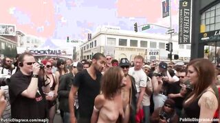 Nude slave paraded at Folsom Street Fair