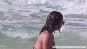 Homemade Vacation Oral Sex Sloppy Blowjob