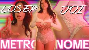 LOSER METRONOME JOI TRAINING: for BETA males with LOSER SYMBOL