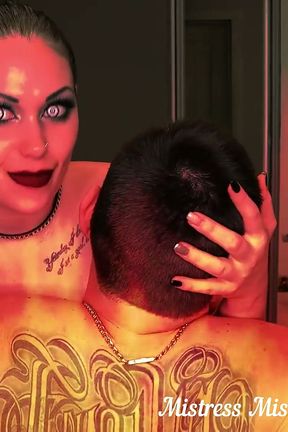 Succubus riding you and cursing your semen!