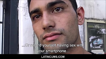 LatinCums.com - Young Amateur Latino Model Boy Fucked For Cash POV