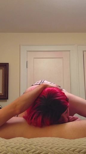 Sexy Trans Kelsey Masters Deepthroating Dick - Compilation 2