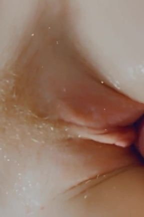 Cuming on My Hairy Petite Pussy