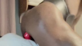 black muscle cd heeled slut boots prostate wank