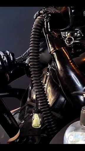 Bondage Hood Milking Training Mistress
