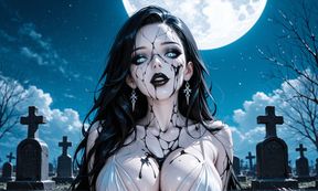 Wailing Banshee of the Moonlit Graves