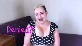 Denied BBW domme edging jerk off instruction, joi, tease and denial - wmv