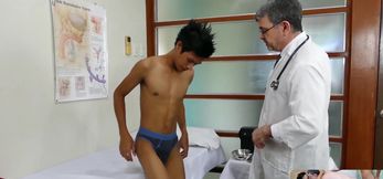 PinoyBoys. - Doctor Daddy measures twink patien