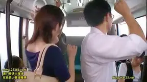 Yukina's Wild Ride – Steamy Encounter on the Public Bus