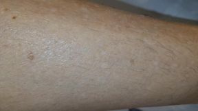 Melissa Johnson Shaving her Granny Legs