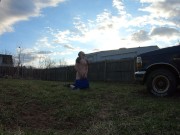Morning Cum Outside (Onlyfans.com/Flint-Wolf)