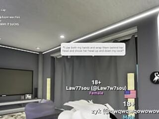 Sex with a catgirl on roblox