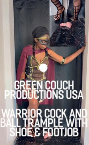 Gladiator Warrior Cock and Ball Trample