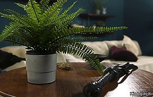 Husband ties and torments ebony wife