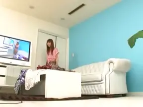 Beautiful Brunette Kanami Takes Cock into Mouth Before Getting Pounded Hardly