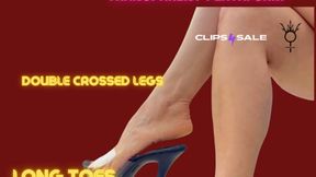 Empress MBella's Shoeplay Legs and Transparent Platforms 4k