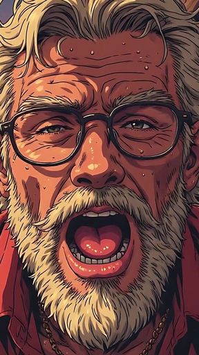 Erotic Orgasm Face Art