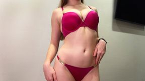 Cute babe fucks with her new boyfriend. She let him cum in her pussy