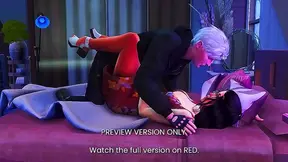 Samui Mizukage Seduce Sarada in Hot 3D Anime Thruple Fantasy