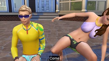 Stepsister looks like she fucks lover