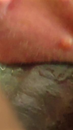 Black man playing the try not cum challenge with his wife sucking on his cock, failed and ended up cumming inside her&hellip;   Clip 2