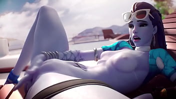 Widowmaker Fingering Her Wet Pussy