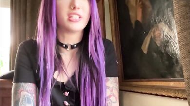 Freaky Goth Step Sister Takes Little Step Brother's Big Dick in Family Therapy