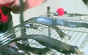 Brittney skye plays little bondage doll