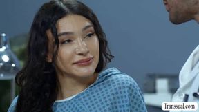 Letting my hot doctor bang my wet asshole