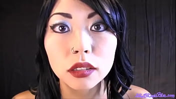 Goth Asian JOI