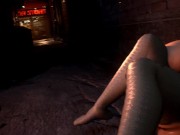 Resident Evil 3, Haydeee and Mrs Nemesis Strap on