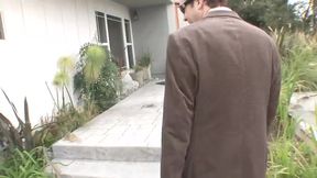 Big cock of a dirty old man who fucks 2 girls