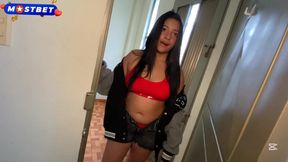 Mexican sis-in-law gets fucked while waiting in her room