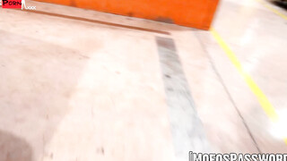 Blondie Bombshell Babes - Big Dick Paint Ball Game with Ashley Tea