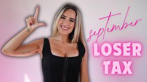 September Loser Tax 2025