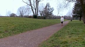 British MILF Rides Cock Wild on Pink Bed