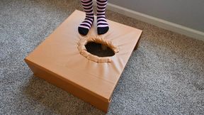 Dylan tramples my face in a smother box wearing long socks (1080)