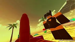 Black Bull Claims Cute Bunny Boy in Roblox Adventure – Hot Hentai Encounter Esp Sub