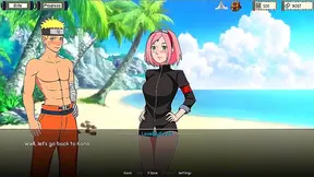 Naruto Kunoichis Spooky Halloween Training Turns Steamy in 3D Adventure