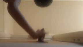 40 mins full video wearing high heels and catsuit and taking a cock down my mouth and pussy in gloryhole