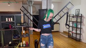 Human Rug Trample in Vans